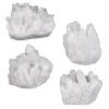 mookaitedecor Natural Clear Quartz Healing Crystal Cluster Druzy Geode Stone, White Raw Energy Crystal Gift Rock Mineral Collection Reiki Gemstone Specimen Home Decor(Approx 156-210g), Length 53-73mm view 4