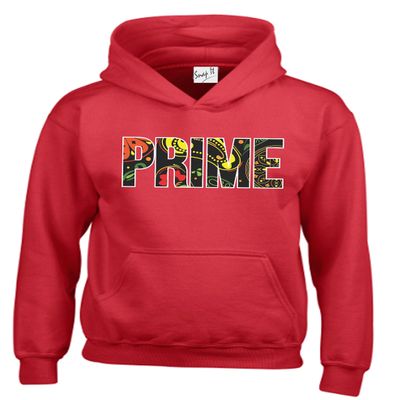 Snapit Funny Printed Prime Drink Hydration Flavour Logan Paul KSI kids Hoodies Red
