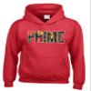 Snapit Funny Printed Prime Drink Hydration Flavour Logan Paul KSI kids Hoodies Red view 1