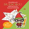 Grodruck Sudoku Adventskalender: 24 Sudoku Rtsel von leicht bis schwer mit vier weihnachtlichen Symbol-Sudokus und Lsungen view 1
