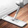 Squeeze Flat Cutting Mop Hands Free For Wash Floor Household Kitchen Floors Cleaning (1mop 5 Cloth) view 4