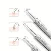 Tweezers, Tweezers for Blackheads, Precision Pimple Popper Tool Kit (Straight Clip) view 3