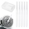 40Pcs/Box Mini Cleaning Brush for Shower Head, Deep Detail Brushes Shower Hole Cleaner, Anti Clogging Crevice Cleaning Brush for Shower Head, Phone Hole, Cosmetic Bottle Hole, Tooth Scaler, Keyboards view 1
