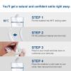 Flipped Warmth 2 Pair Cosmetic Teeth Veneers Clip in Veneers Teeth Instant Perfect Smile Clip on Veneers (Work for Top And Bottom) - Perfect False Teeth To Make Tooth Beautiful Neat view 4