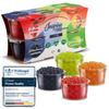 INSPIRE FOOD Bubble Tea Pearl Set - 4-Pack Popping Boba Fruit Pearls | Strawberry, Mango, Green Apple, Blueberry | Tapioca Pearls 100% vegan and gluten-free, without artificial colorings, 100g each view 1