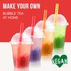INSPIRE FOOD Bubble Tea Pearl Set - 4-Pack Popping Boba Fruit Pearls | Strawberry, Mango, Green Apple, Blueberry | Tapioca Pearls 100% vegan and gluten-free, without artificial colorings, 100g each view 2
