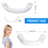 Flipped Warmth 2 Pairs Fake Teeth Snap on Veneers Teeth - Veneers Teeth And Men - Smile Kit - Temporary Dentures Snap on Veneers False Teeth, Snap on Veneers Teeth view 4