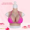 gernie Silicone Breast Forms, Realistic D Cup Prosthetic Breast for Transgender, Mastectomy, Crossdressers, Cosplay, Fake Boobs, Fake Breasts, High Elastomer Soft Silicone Fake Tit view 2
