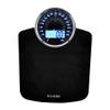 EILISON Highly Advance 2-in-1 Digital & Analog Weighing Scale for Body Weight-400lbs, 4 High Precison GX Sensor Accurate, Thick Tempered Glass, Extra Large Display (red) (black) view 1