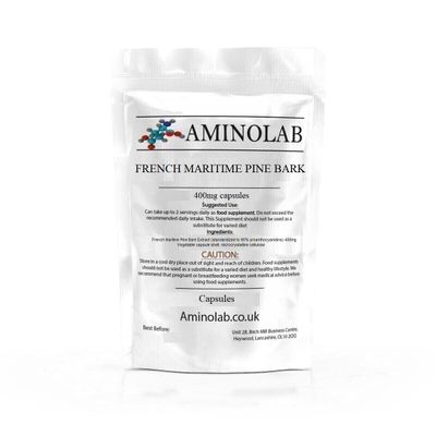 Aminolab - French Maritime Pine Bark 400mg 365 Capsules