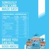 SRSLY Low Carb Keto Bread Bundle | 0.7G Carbs & 43 Kcals Per Slice | 2G Carbs & 130 Kcals Per Roll | Freshly Baked Light & Fluffy | Low Calorie High Protein Bread 2 Loaves 4 Rolls view 2