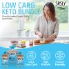 SRSLY Low Carb Keto Bread Bundle | 0.7G Carbs & 43 Kcals Per Slice | 2G Carbs & 130 Kcals Per Roll | Freshly Baked Light & Fluffy | Low Calorie High Protein Bread 2 Loaves 4 Rolls view 3