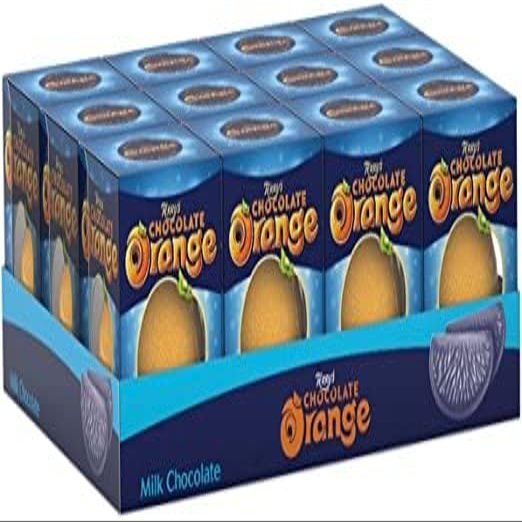 Terry's Chocolate Orange Milk 157g (Pack of 12) | Iconic Chocolate Treat | Bulk Pack for Sweet Delights