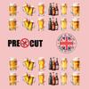 24 x Precut Beer Glasses Pint Lager Edible Wafer Rice Paper Cupcake Topper Decoration For Cakes view 2