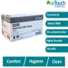2 Ply Premium Bulk Pack Toilet Tissue Rolls, Soft, Strong and Absorbent Bulk Pack Paper White Dispenser Toilet Paper Fragrance Free Folded 9000 Sheets (250x36) Sheets view 4