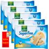 Gullon Sugar free Vanilla Wafers 180g pack of 5, Perfect for gifting, Healthy snacks foods with zamfoods nurtirion pack view 1
