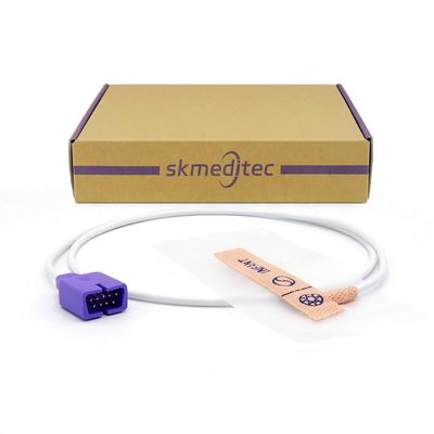 12PCS Disposable SpO2 Sensor Compatible with Nellcor Oximax Probe for Infant, 3.2 FT Adhesive Tape Cable with 9 Pins Connector, Replacement for MAX-I Cord