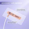 12PCS Disposable SpO2 Sensor Compatible with Nellcor Oximax Probe for Infant, 3.2 FT Adhesive Tape Cable with 9 Pins Connector, Replacement for MAX-I Cord view 3