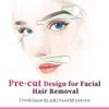 Beauty7 Wax Strip for Face, 10 Strips Lips + 6 Eyebrow + 8 Other Wax Strips with 2g Pearl Powder and 3ml Soothing Essential Oil After Care Facial Hair RemovaL view 2