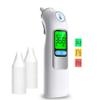 Ear Thermometer, Professional Accuracy Ear Thermometer for Adults and Baby, 3-Color Fever Alert Code view 1
