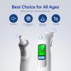 Ear Thermometer, Professional Accuracy Ear Thermometer for Adults and Baby, 3-Color Fever Alert Code view 4