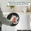 2Ply Extra Large Sheets Kitchen Towel 5 Rolls, Light Weight, Strong and Durable Super Absorbent, Jumbo Kitchen Rolls, All Purpose Home & Office Roll 525 Sheets per Roll White Mega Pack view 4