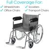 2pcs Wheelchair Armrest Cover,Universal Support Cushion Accessories for Padded Arm Rest view 4