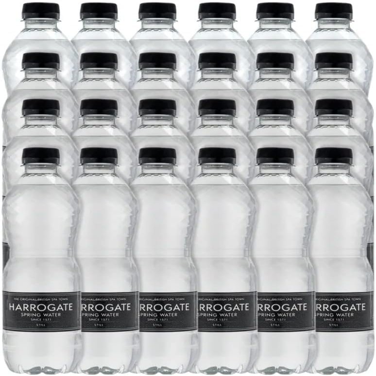 Harrogate Still Spring Water, 500 ml, 24-Count
