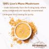 Sevenhills Wholefoods Organic Lion's Mane Mushroom Powder 200g, 100% Fruiting Body for Tea Infusion, Coffee, hot Chocolate, Soup, Vegan, Pure & Natural view 3