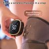 Heated Knee Wrap, Quick Heating Powerful Motor Knee Massager Hot Compress for Home view 4