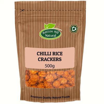 Chilli Rice Crackers 500g by Hatton Hill