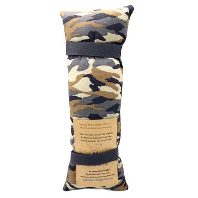6x 3/10"x3" Car Seatbelt Pads - various sizes for Post Surgery, Pacemakers, Chemo/Stoma/Medical ports or just to stop that Ouch! (Green Camo #1, 10"x3")
