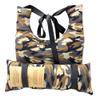 Customisable 10"x9" Underarm Cushion for Single Mastectomy Pillow Lumpectomy Augmentation Gift Set +10" Seatbelt Pad, Breast Cushion Pillow SLNB Top Surgery (Green Camo type 1) view 1