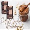 Belgian Milk Chocolate with Roasted Macadamia and Soft Salted Caramel Handmade view 1