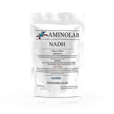 Aminolab - High Strength NADH 20mg 365 Tablets