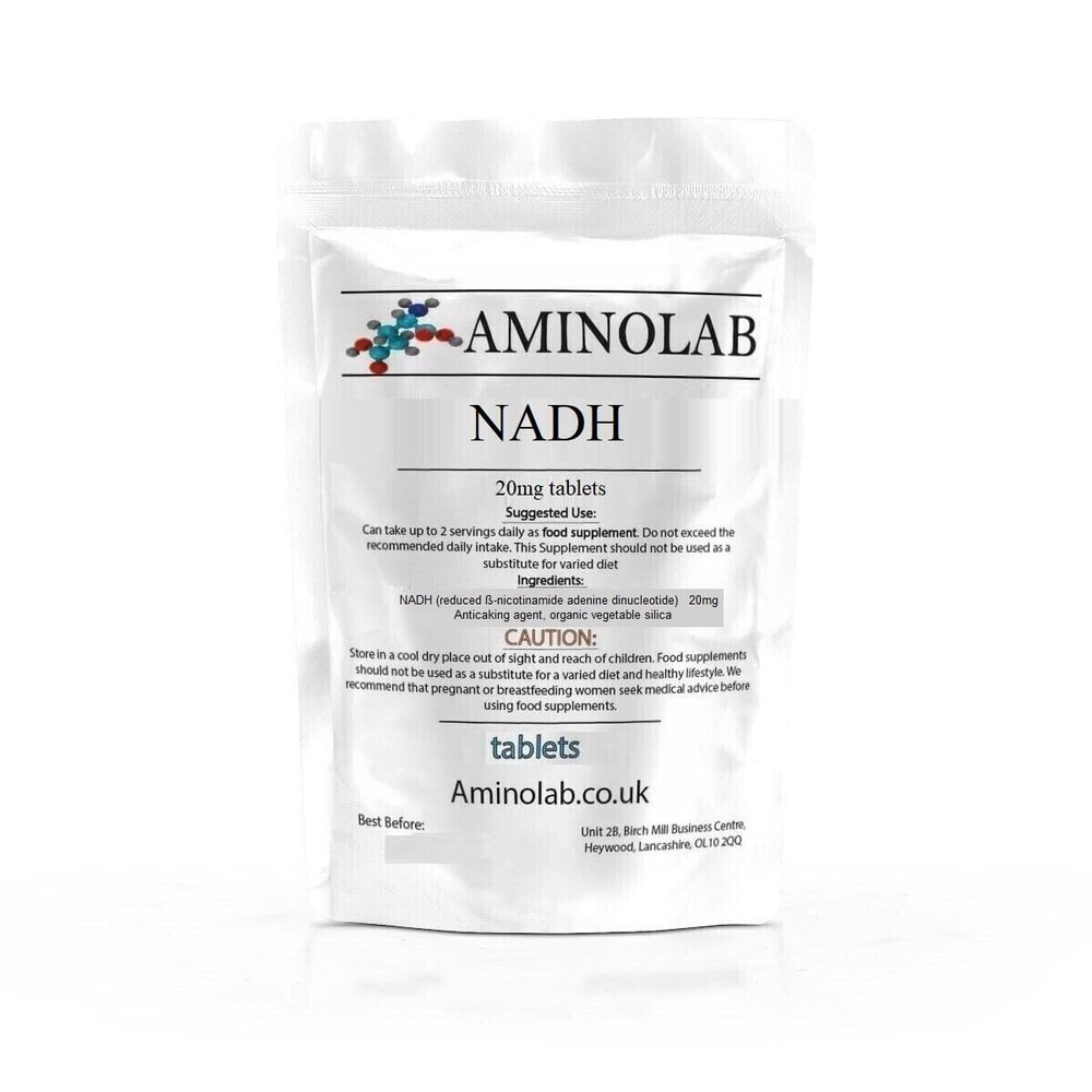 Aminolab - High Strength NADH 20mg 365 Tablets