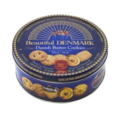 Hamlet Danish Butter Cookies Blue Traditional Biscuits Tin 454g