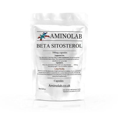 Aminolab - Beta Sitosterol 500mg 240 Capsules