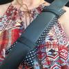 6x 3/10"x3" Car Seatbelt Pads - various sizes for Post Surgery, Pacemakers, Chemo/Stoma/Medical ports or just to stop that Ouch! (Blue Camo, 10"x3") view 2
