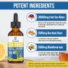 Liposomal Irish Sea Moss Drops 1550MG, with Burdock Root and Bladderwrack Extract, 4X Stronger Than Pills & Gel, Gut & Immune Balance, 60ml (Pack of 1) view 2