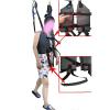 20 Disabled Person Patient Full Body Harness - Stair Slide Transfer Belt, Emergency Evacuation Chair, Up and Down Toilet Sling - Medium Size view 3