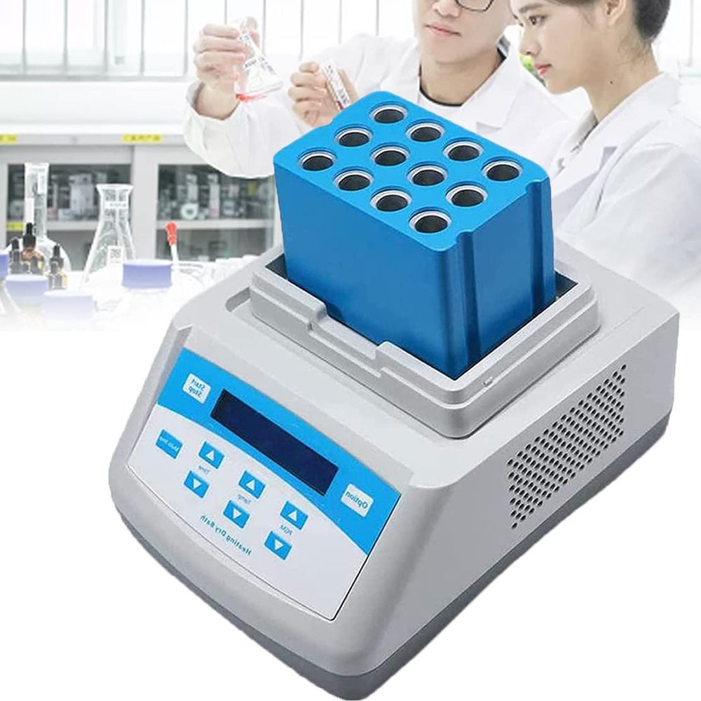 CYMYYDS Gel Heating Machine, Portable 10ml/5ml PRP PPP Gel Maker Heater Plasma Bio-Filler Gel Heating Instrument, Plasma Centrifuge Autologous Serum Filler,10mlx12Holes