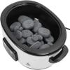 27-Piece Basalt Hot Stone Massage Kit for Home Spa - Digital Stone Heater Included, Natural Stones for Relaxation, Pain Relief view 4