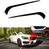 Car Front Bumper Lip Diffuser Splitter Fins Body Kit Spoiler Diffuser Canards Protector For Mercedes W117 C117 CLA Class CLA45 CLA200 CLA220 CLA250 CLA260 AMG 2013-2015 view 2