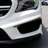 Car Front Bumper Lip Diffuser Splitter Fins Body Kit Spoiler Diffuser Canards Protector For Mercedes W117 C117 CLA Class CLA45 CLA200 CLA220 CLA250 CLA260 AMG 2013-2015 view 3