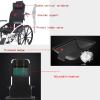 Adjustable Self Propelled Wheelchairs Manual Folding Wheelchair with Hand Brakes Elevating Leg Rests Wheelchair Transport Wheelchair view 2