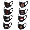 Anti Fogging Mask Safety Windproof Mask Christmas Mask Reusable 3d Printed Face Mask Santa Reusable Mask Covers Face view 2