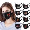 Anti Fogging Mask Safety Windproof Mask Christmas Mask Reusable 3d Printed Face Mask Santa Reusable Mask Covers Face view 4