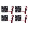 Dc Brushless Fan for Hot End V6 V5 Extruder 3010 3010 4Pcs Cooling 2Pin for Mini Miniature Fanner Computer Cooling Fans (DC24V) view 1