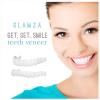 2 Pair Dentures, False Teeth Snap on Veneers Teeth Temporary Denture, Clip in Veneers Teeth Cosmetic Veneers Teeth Whitening Denture for Bad Teeth view 1